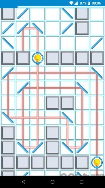 激光迷宫无限提示版游戏下载,激光迷宫,智力游戏,迷宫游戏